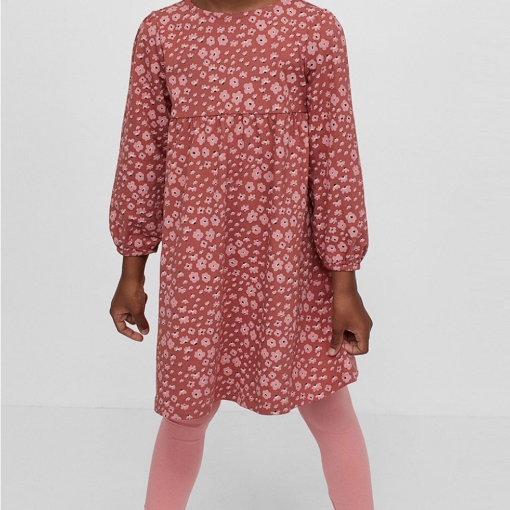 H&M Pink Floral Kids Dress